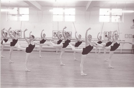 Jo Hyne at the Royal Ballet School